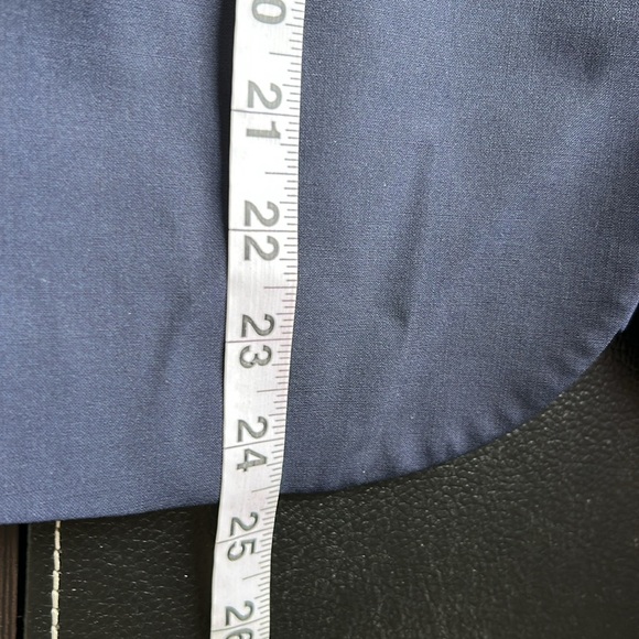 J Crew BI Sretch Blazer Italian Wool B3231 Tollegno 1900 Navy Blue Jacket Sz 6 - Picture 15 of 15